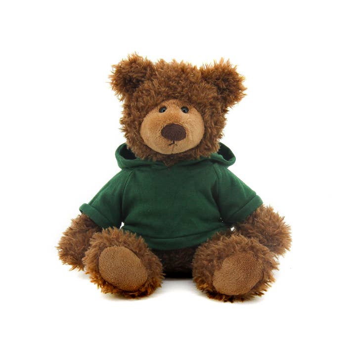 Plushland - Wholesale Stuffed/Plush Toy - Kids & Baby - Plush Teddy Bear Frankie 10" with customizable Hoodie