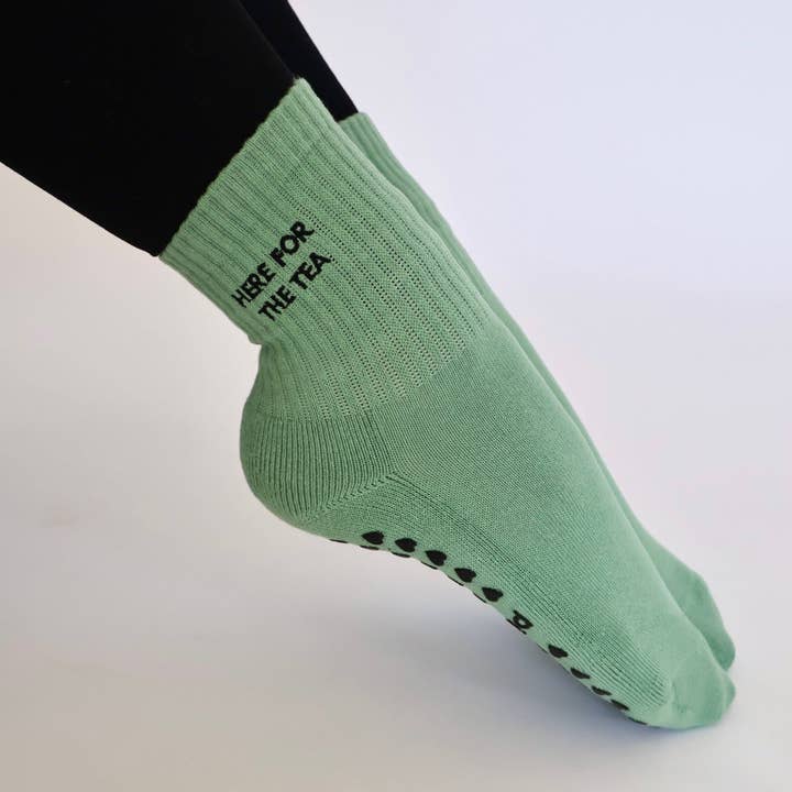 Here for the Tea Grip Socks for wholesale by Pilabarre