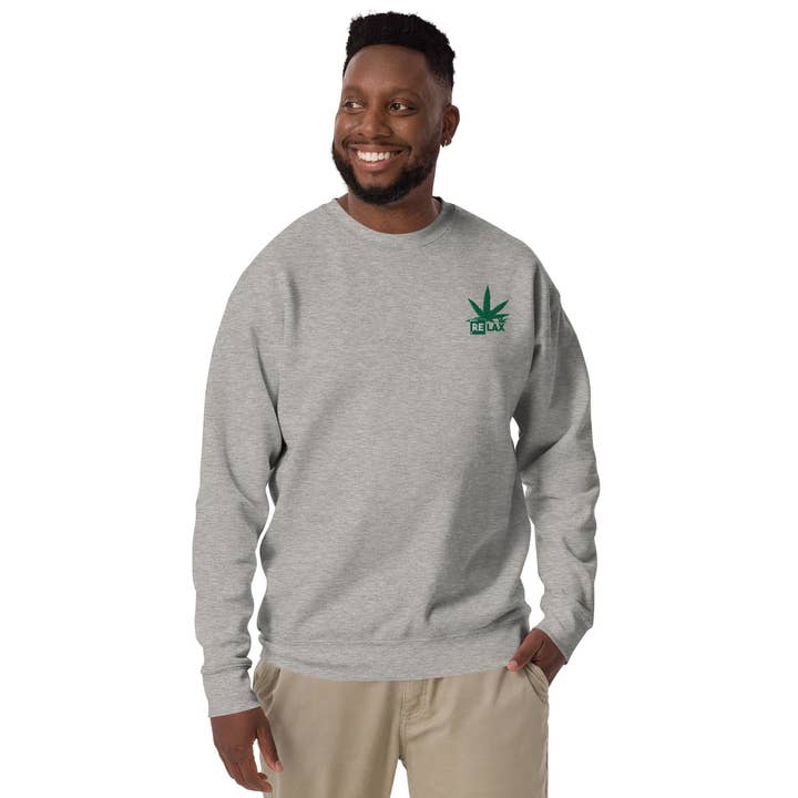 Relax Crewneck Sweatshirt for wholesale by TheStashHouse