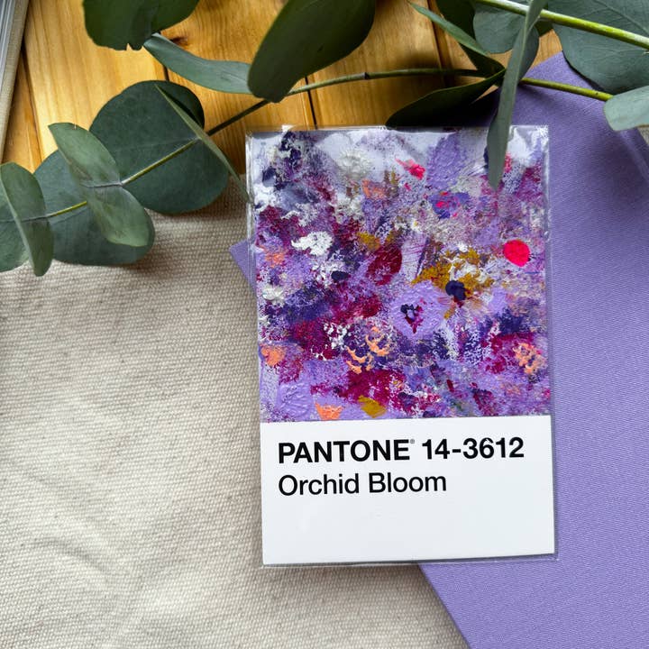 Orchidee Bloei | Ansichtkaart voor wholesale door zweiraumkunst