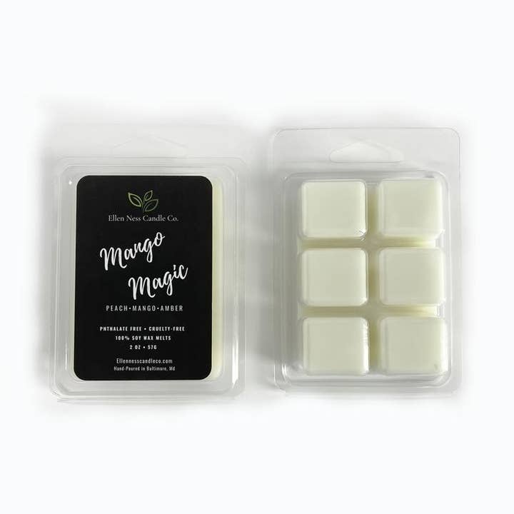 Mango Magic Wax Melt for wholesale by Ellen Ness Candle Co