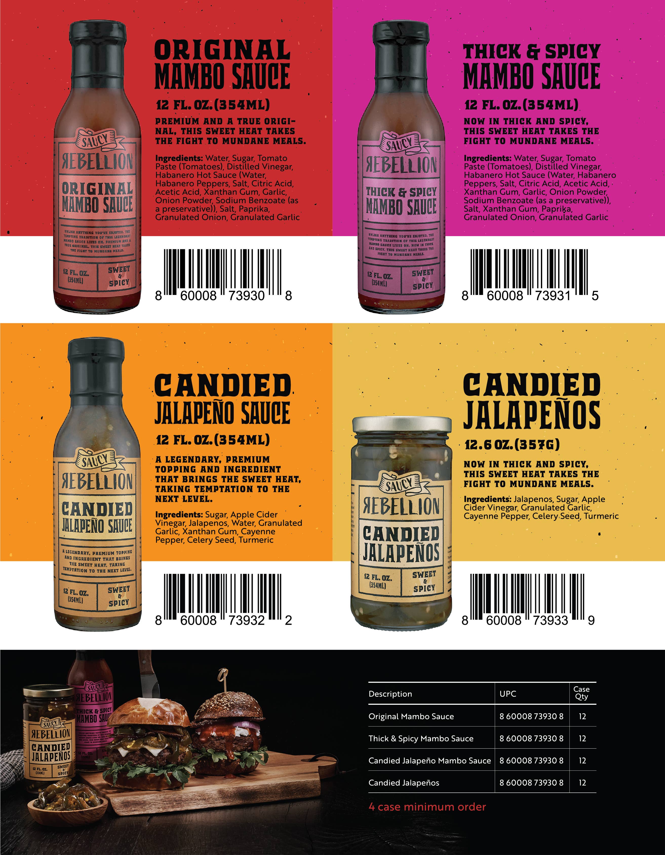 Saucy Rebellion - Wholesale Pickled Vegetables - Candied Jalapenos4