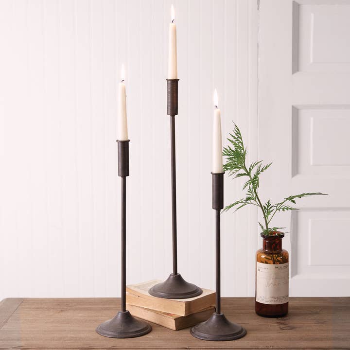 CTW Home Collection - Wholesale Candle Holder - Set of Three Chatham Taper Candle Holders
