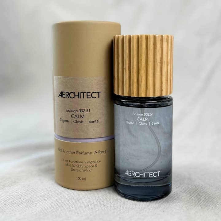 CALM Nervous System Reset Mist | Thyme, Clove & Santal by Aerchitect for wholesale by Aerchitect