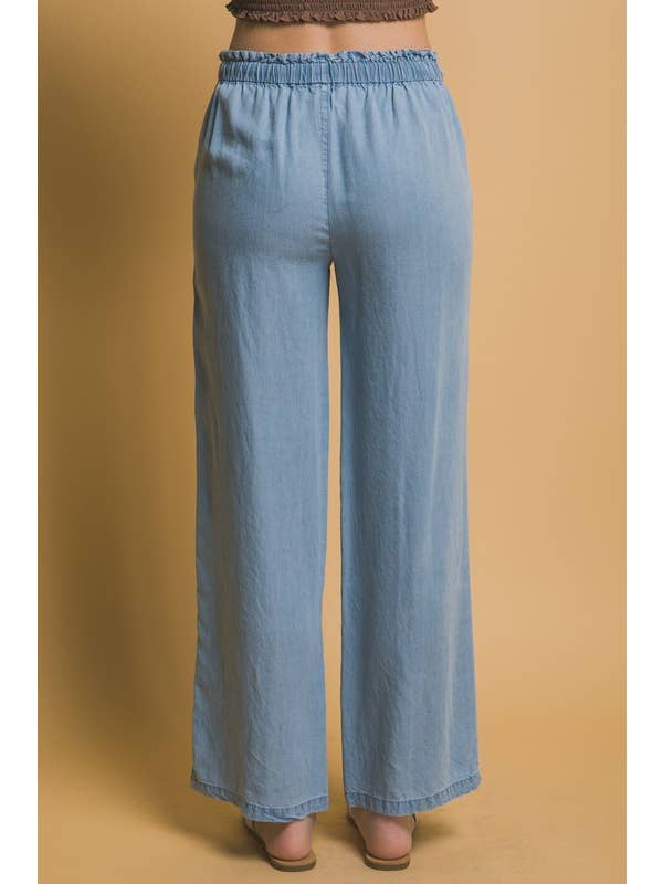 Vanilla Monkey - Wholesale Pants - Women's - Elastic Waist Tencel Pants