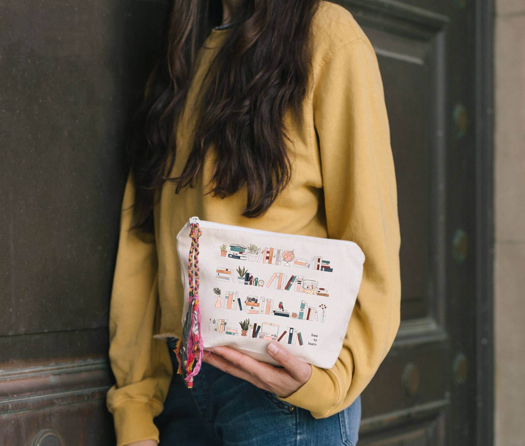 The Tote Project - Wholesale Pouch - Women's - Free to Learn Pouch1