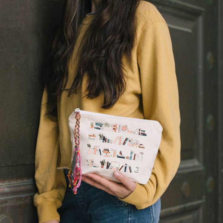 The Tote Project - Wholesale Pouch - Women's - Free to Learn Pouch1