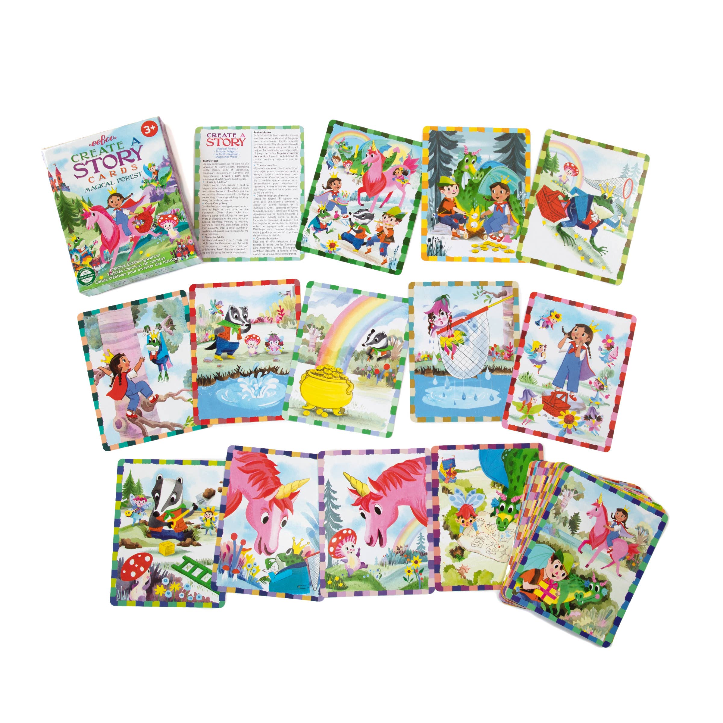 eeBoo - Wholesale Learning Cards - Kids & Baby - Magical Forest Create a Story Cards2