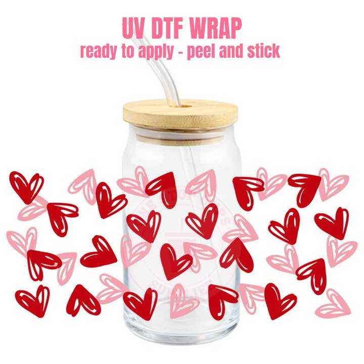 UV DTF CUP WRAP F #743 for wholesale by One Stop Cups