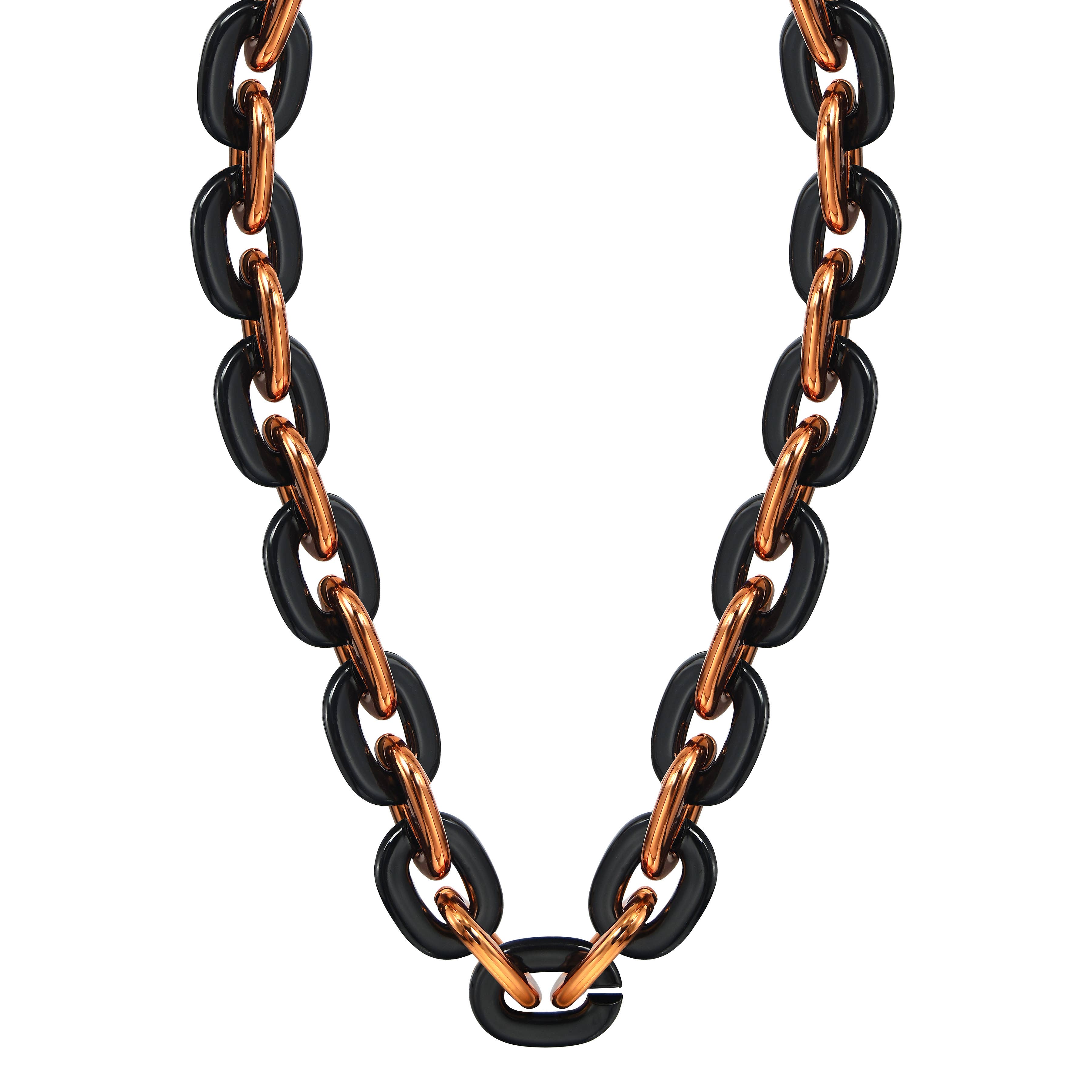 Simran International - Wholesale Link & Chain Necklace - Jumbo Fan Chain Necklace24