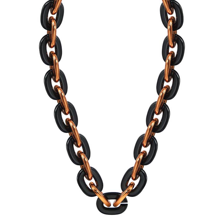 Simran International - Wholesale Link & Chain Necklace - Jumbo Fan Chain Necklace24