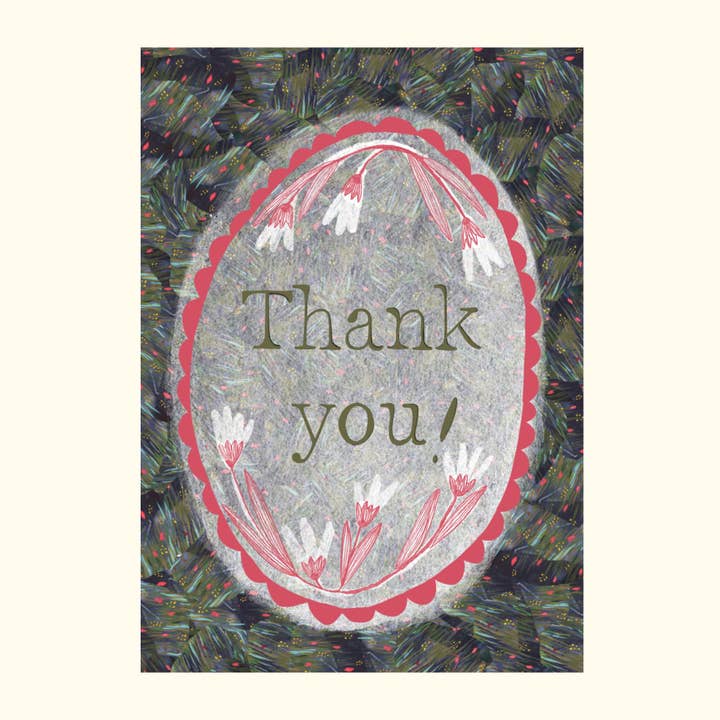 Thank you Card for wholesale by Critter Critter