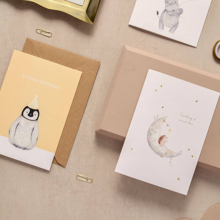 Little Roglets - Wholesale Birthday Card - Penguin Birthday Card | Kid’s Birthday Cards | All Ages Card