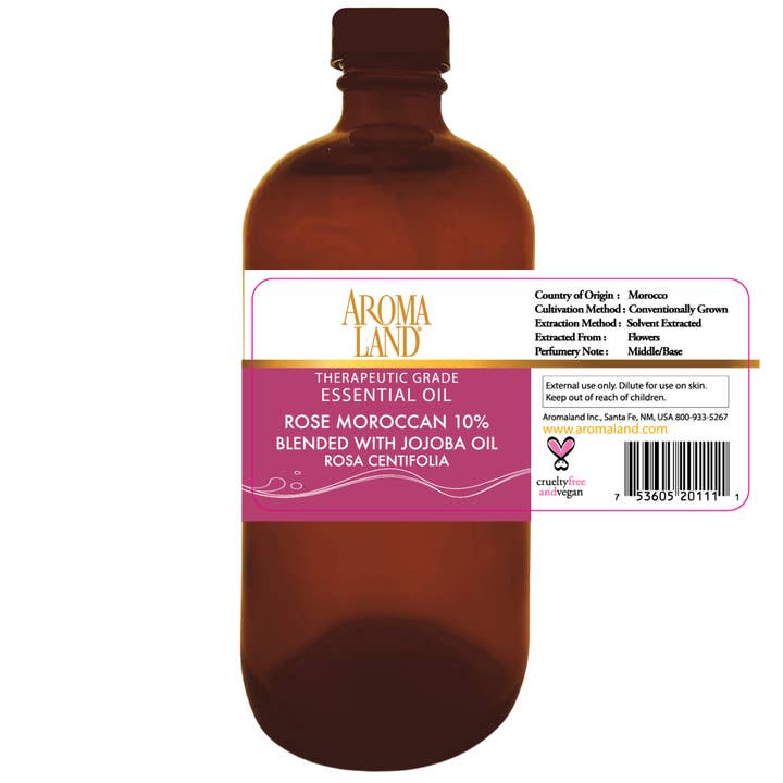 AROMALAND INC. - Wholesale Essential Oil - Rose Moroccan Abs. 10% Essential Oil