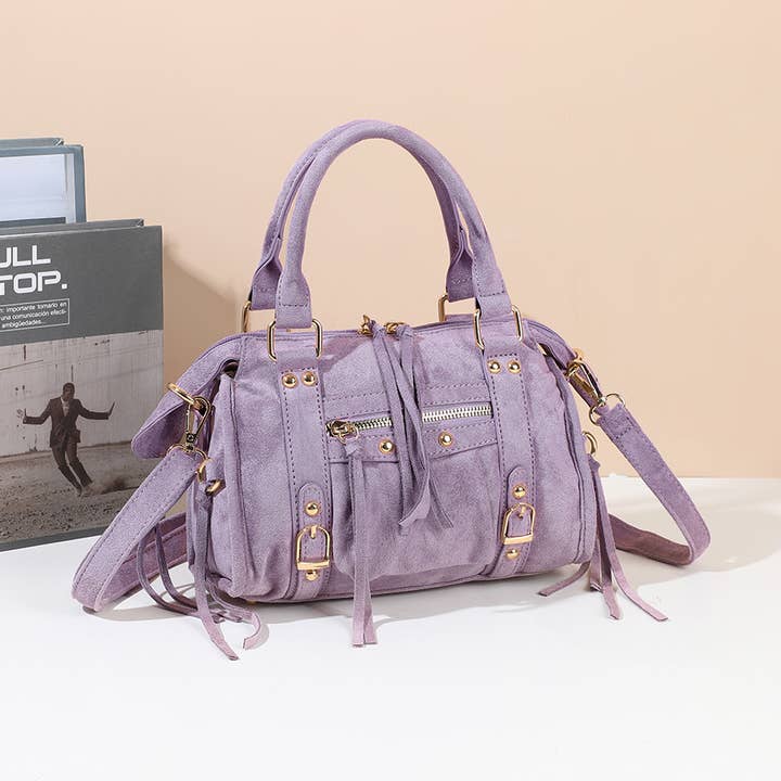 Skyla Pequena Camurça Dourada (Z-1979-6A) por atacado de Gallantry