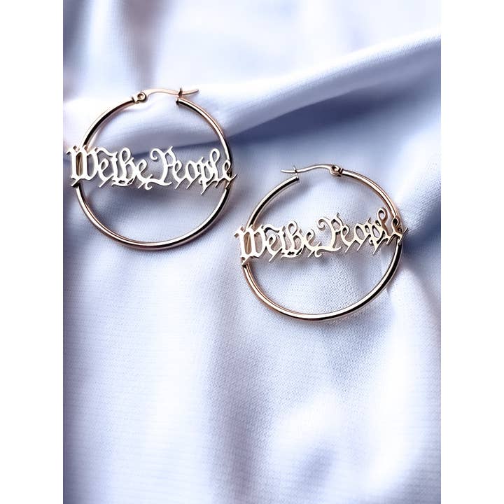 We The People Hoop Earrings and other Purchase Wholesale we the people. Free Returns & Net 60 Terms on Faire trending on Faire.