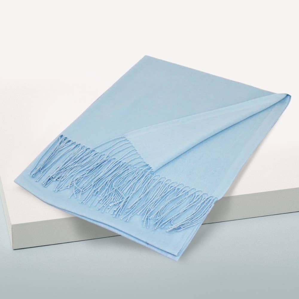 Sensibling Corp. - Vente Écharpe – femme - Écharpe châle unie en pashmina38