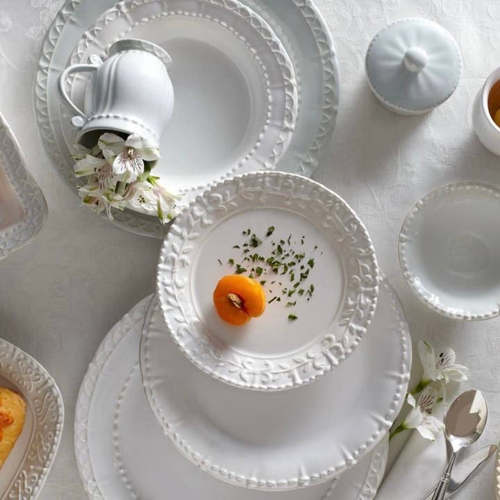 Skyros Designs - Wholesale Salad Plate - Historia Salad Assorted Set of 4 Blue Cashmere1