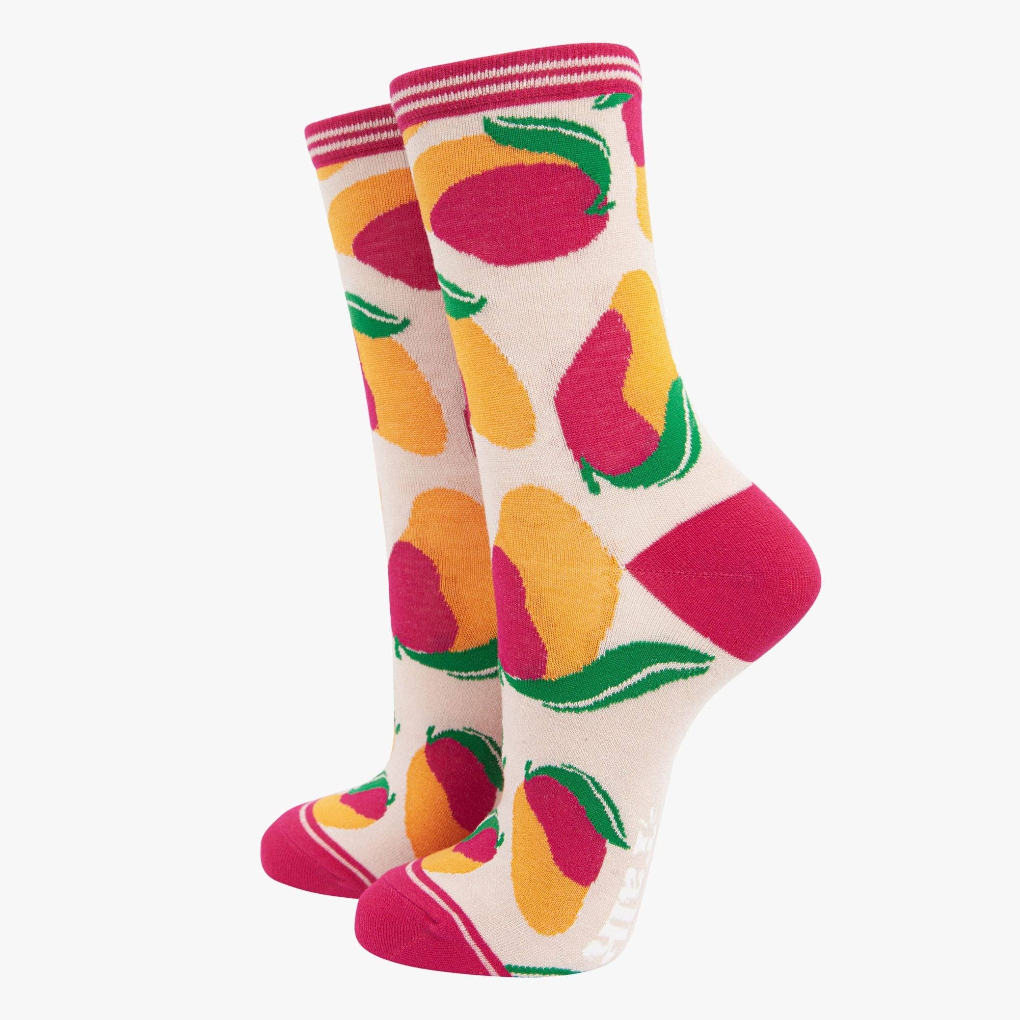 Sock Talk - Wholesale Gift Box - Women's Socks Gift Box- Cream, Fruit2