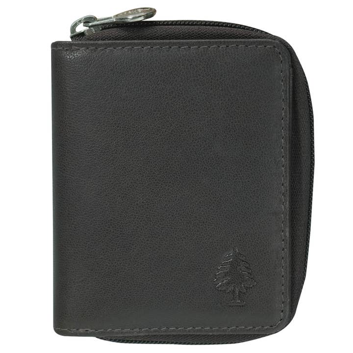 Greta Genuine Leather Wallet for Women with Zipper Compartment RFID Protection for wholesale by Greenwood