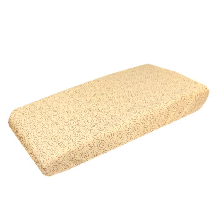 Premium Knit Diaper Changing Pad Cover - Vance for wholesale by Copper Pearl
