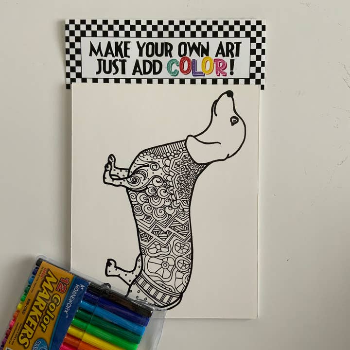 Kit de tablero de arte para venta al por mayor de Doodle your day away...