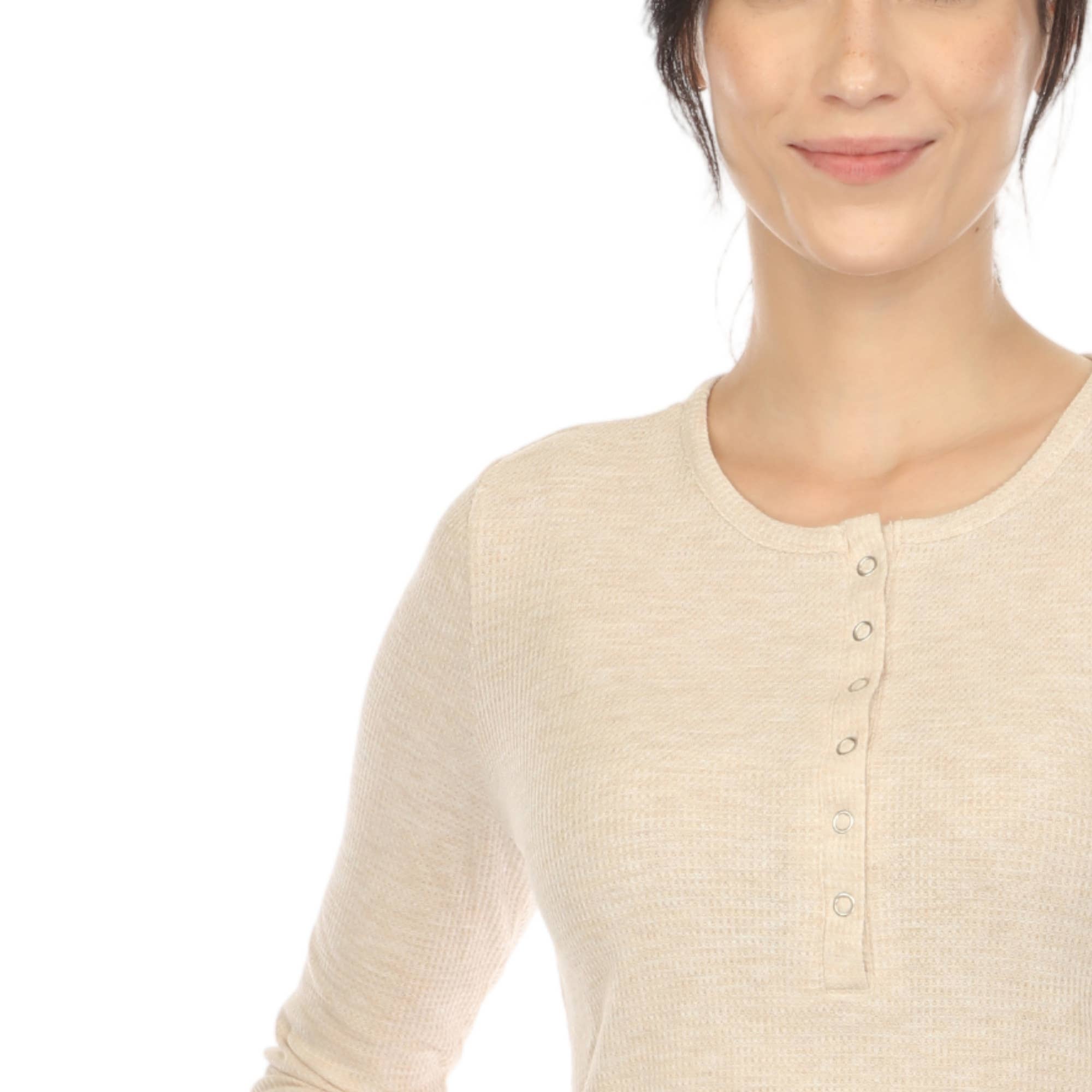 WHITE MARK - Wholesale Sleepwear Set - Women's - Women's Waffle Pajama Set22