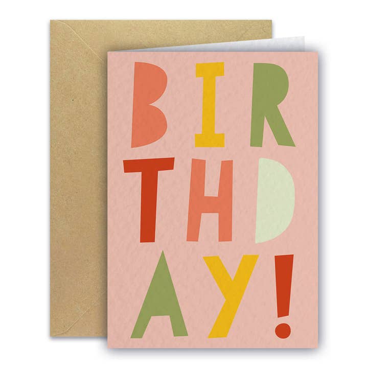 Greeting card - Birthday for wholesale by Maison Joliette