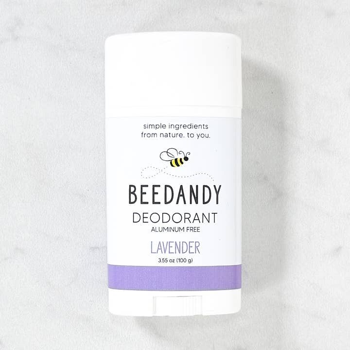 Deodorant, lavendel, volledig natuurlijk, aluminiumvrij voor wholesale door Beedandy