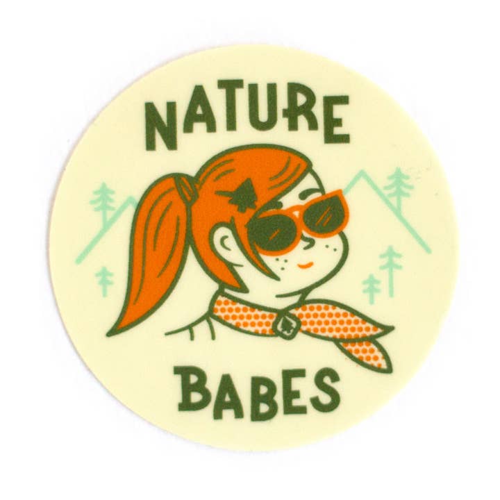 Sticker - Nature Babes Circle for wholesale by Ello There Outdoors