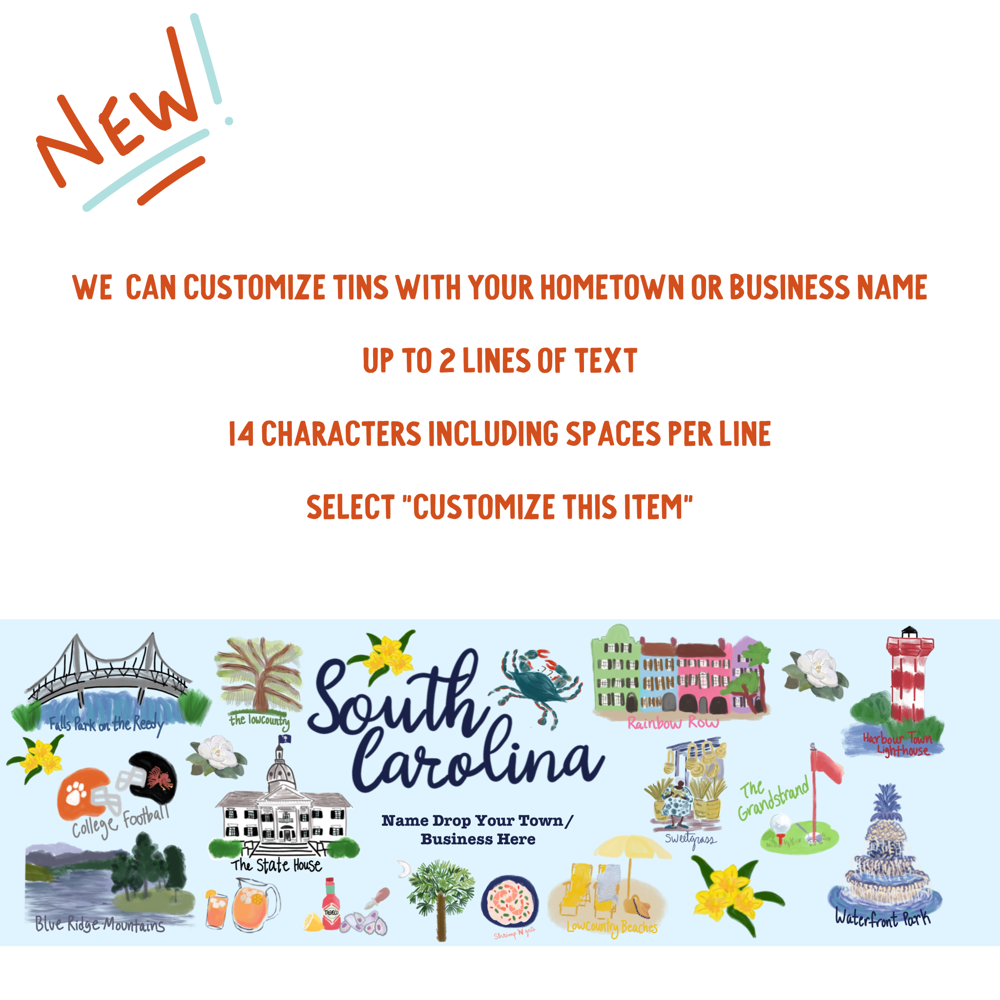 Watanut - Vente Biscuits - Boîte Cadeau de Caroline du Sud | Biscuits Sablés Gourmets ou Noix13