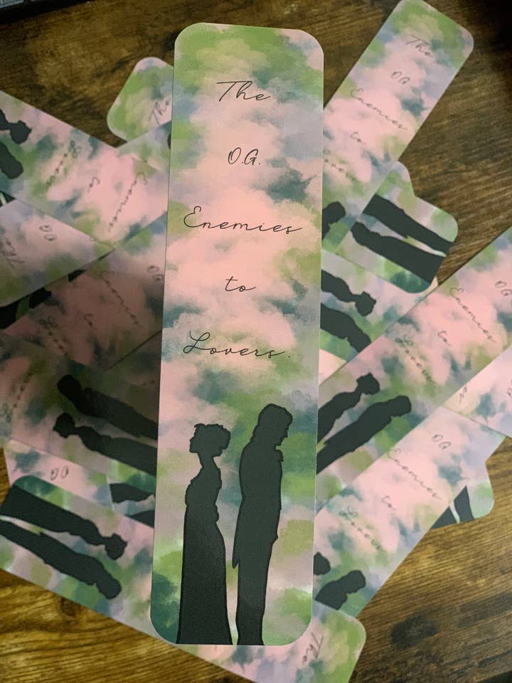 8x2 OG fiender till älskare bokmärke för wholesale av Messterpieces