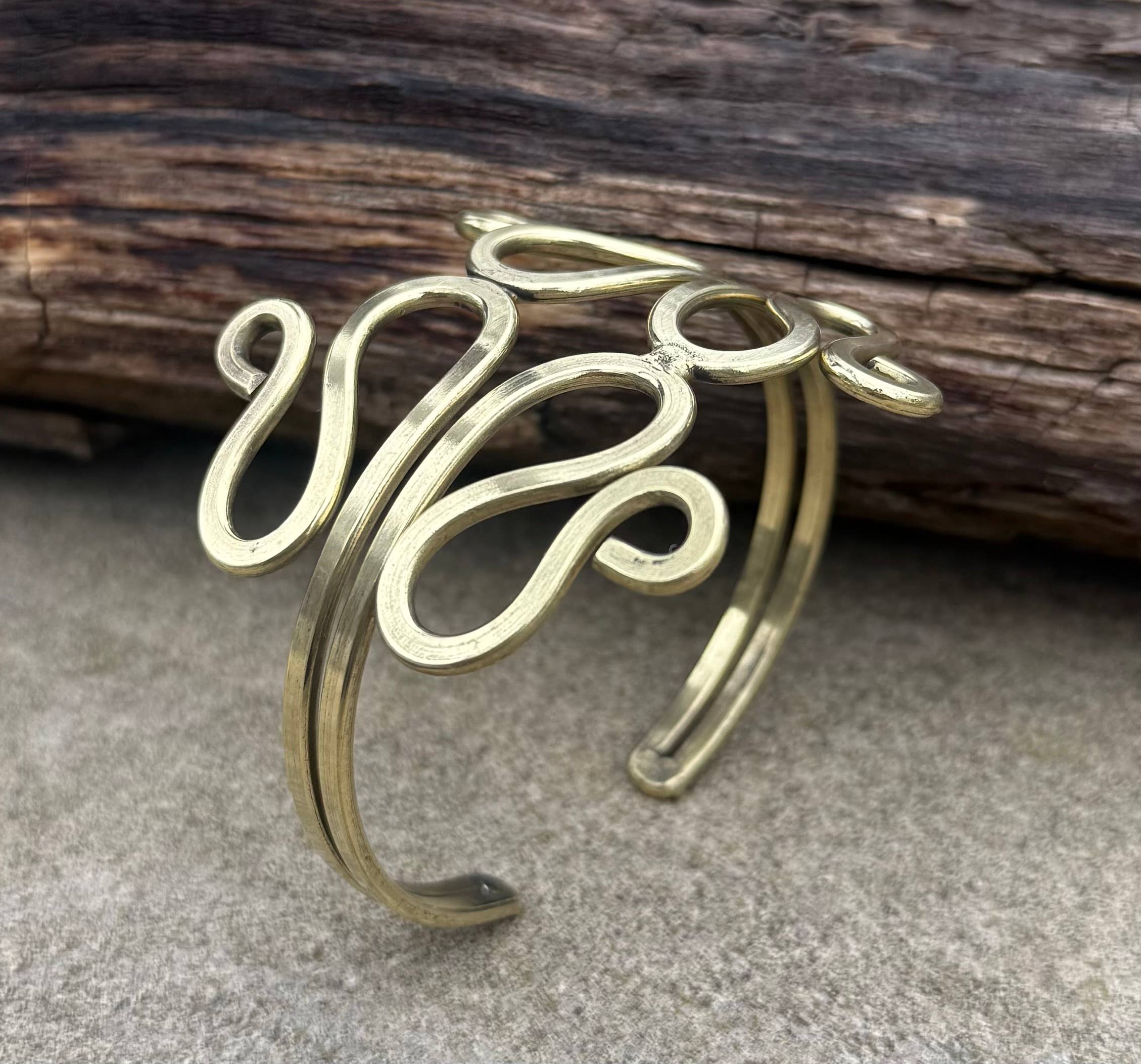 Lungta Imports - Vendita all'ingrosso Bracciale a polsino - Braccialetto a polsino fatto a mano, design vintage, hippie, gitano etnico6