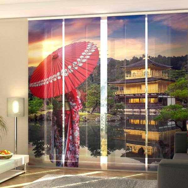 Kimono-Schiebegardinen für Damen, 4er-Set für den Großhandel von IlyDecor