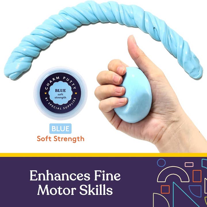 Special Supplies - Wholesale Putty/Slime - Kids - Therapy Putty with 10 Charms – (Sea Set) Soft Strength1