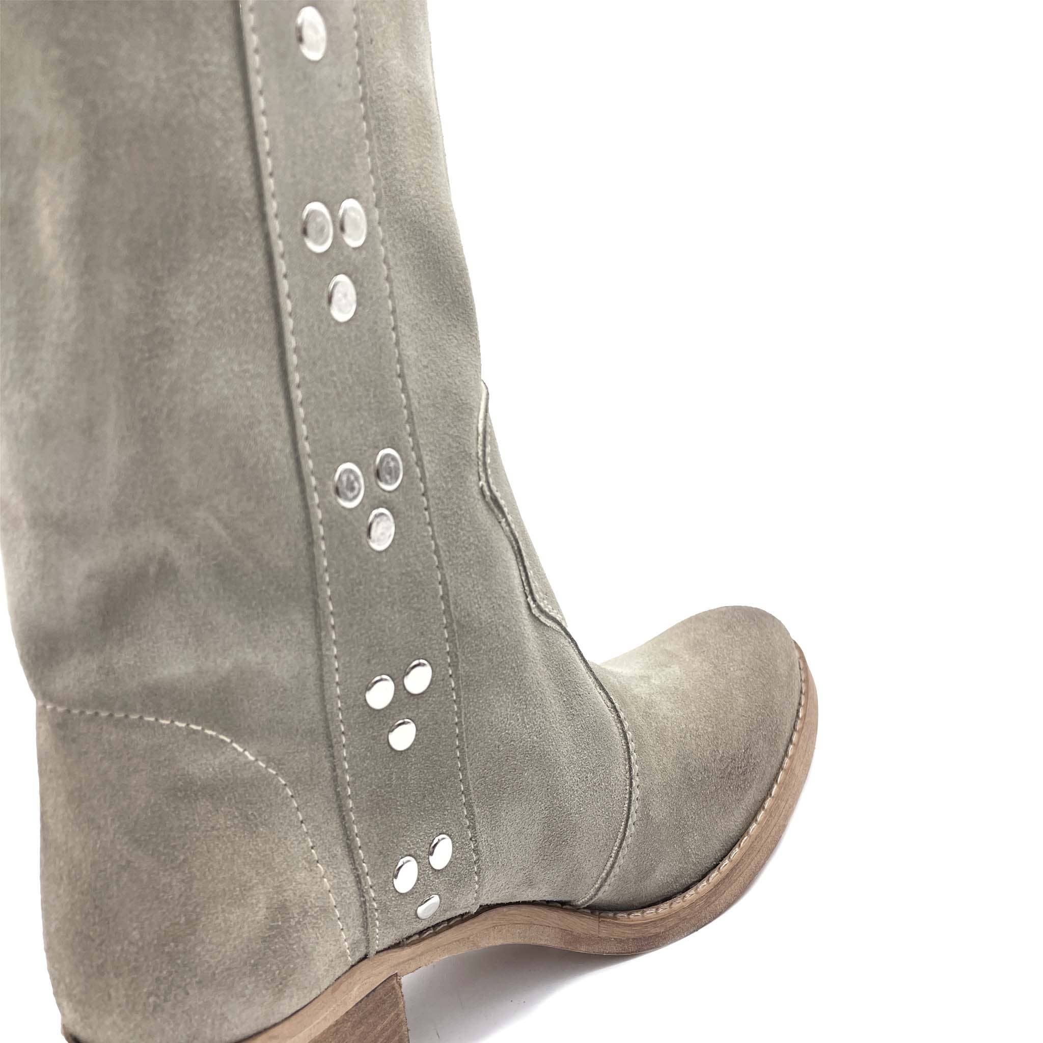 WALKING NOW SRL - Vendita all'ingrosso Stivaletti - Donna - Estate Primavera Stivaletto donna tacco in Cam. taupè2