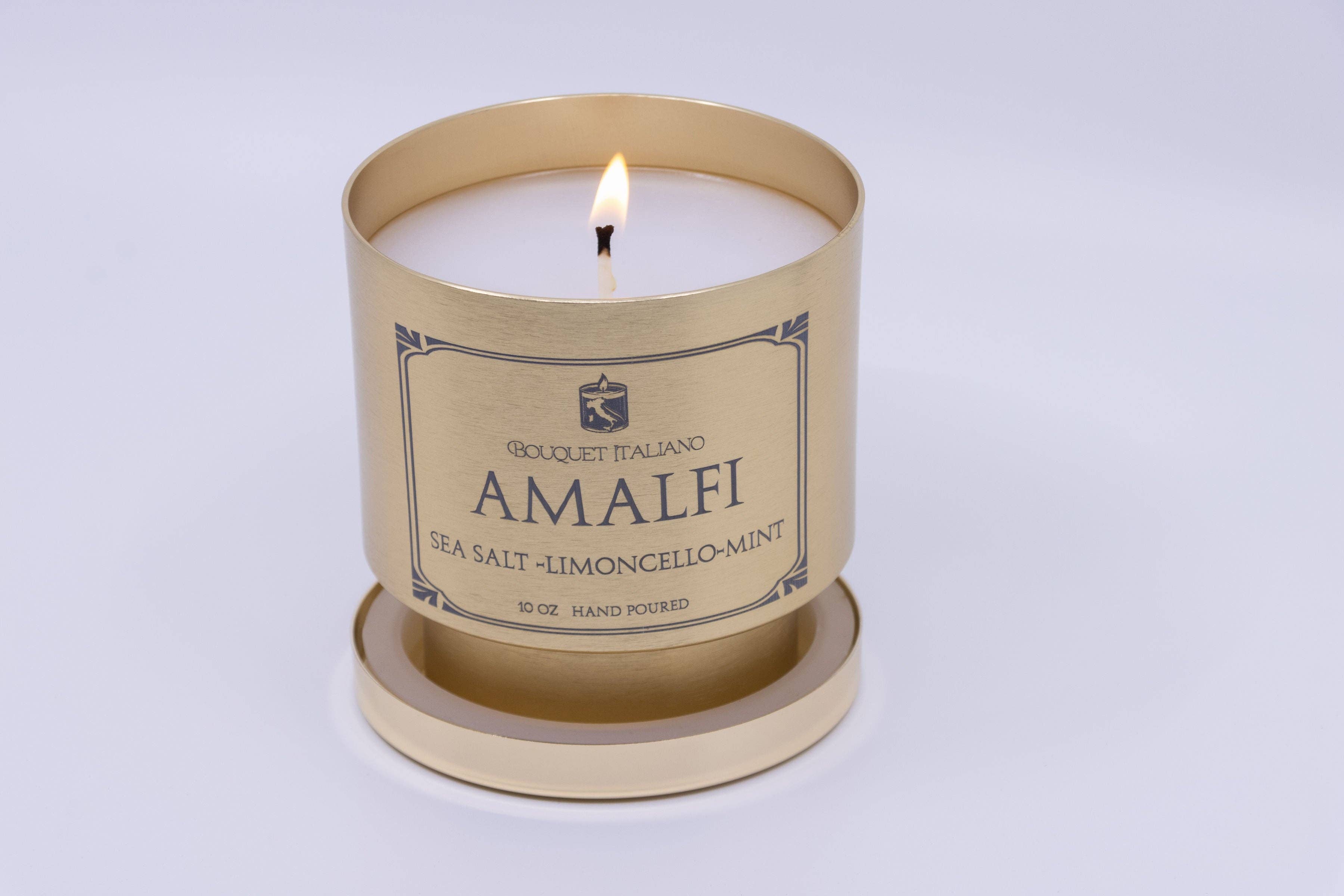 BouquetItaliano – wholesale Jar/filled candle – Amalfi Luxury Scented Candle – Italian Coastal Inspired5
