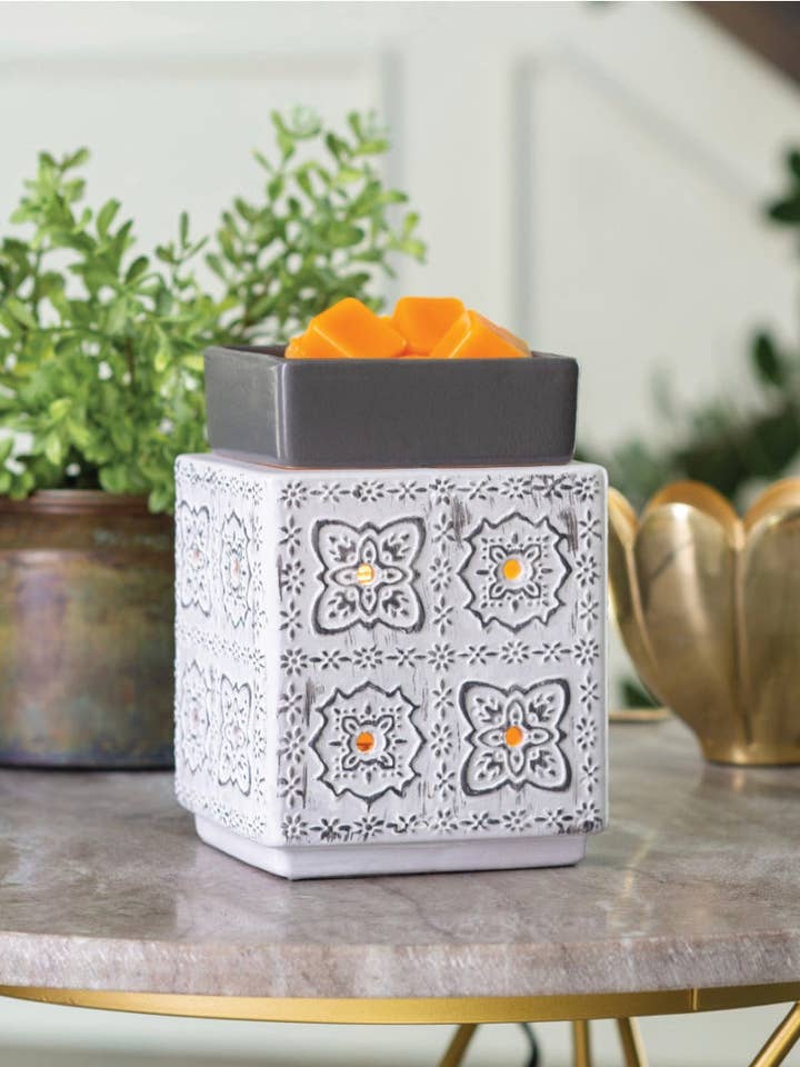 Grand chauffe-cire de comptoir pour la vente par Flavorful Living Brand