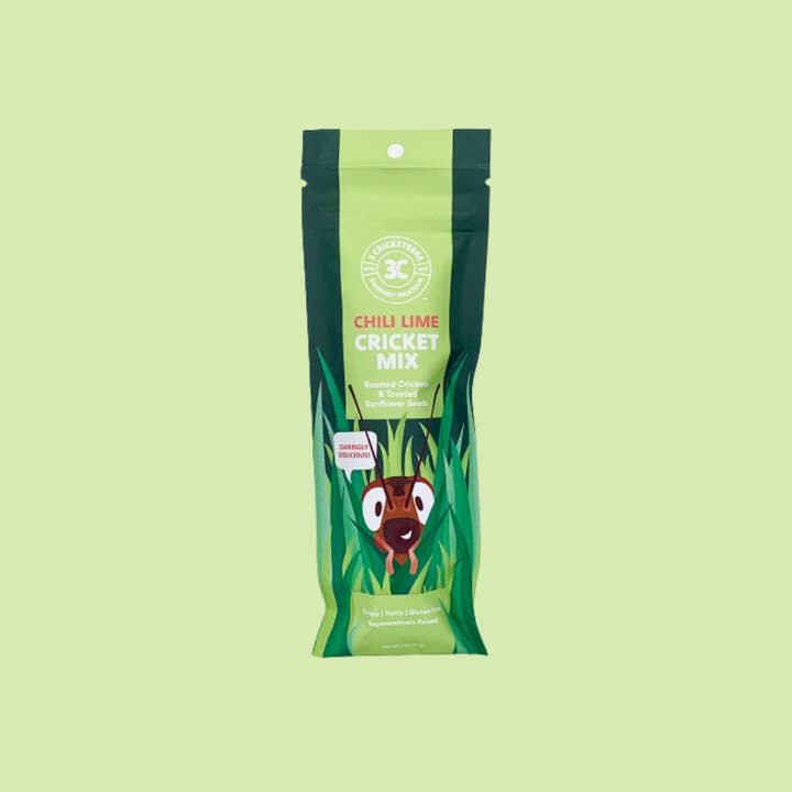 3 Cricketeers - Wholesale Trail Mix - Chili Lime Cricket Snack Mix - Planet & Kid-Friendly