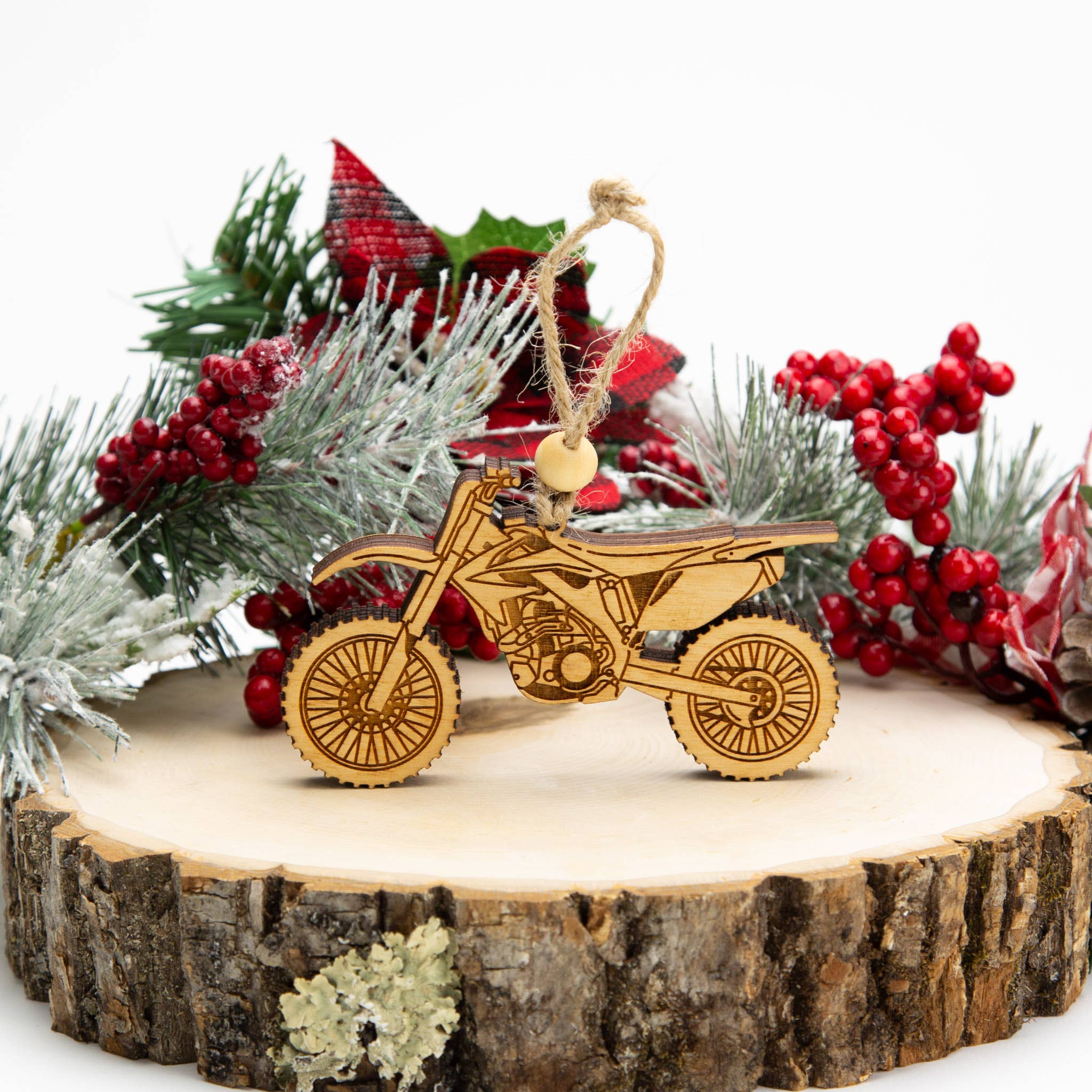 Beyond The Kerf - Vente Objets de décoration - Ornement Dirt Bike2