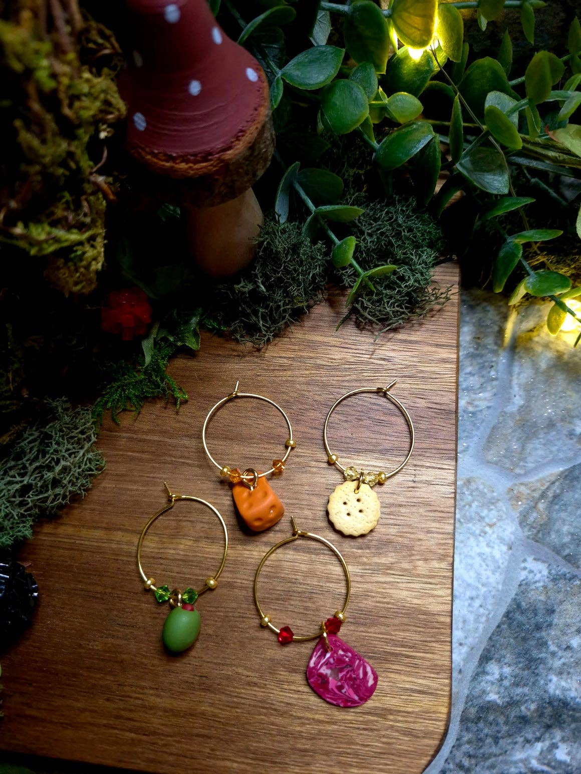 Kraft Kraken - Wholesale Wine charm - Charcuterie Wine Charms