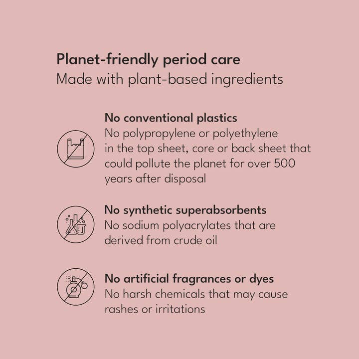 Sparkle - Wholesale Menstrual pad/liner - Sparkle Plant-Based Ultra Pads (Regular, 10 Count)1