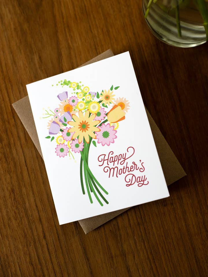 Mother's Day greeting card for wholesale by Yeehaw Paper Co.