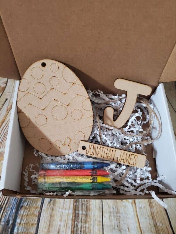 Egg with name color kit for wholesale by Heart n Sol