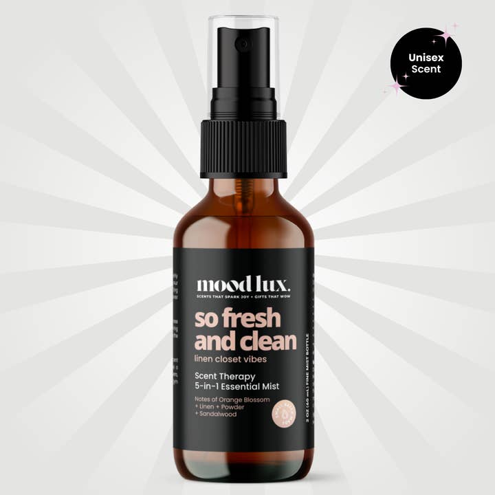 So Fresh and Clean 5 In 1 Essential Mist for wholesale by Mood Lux