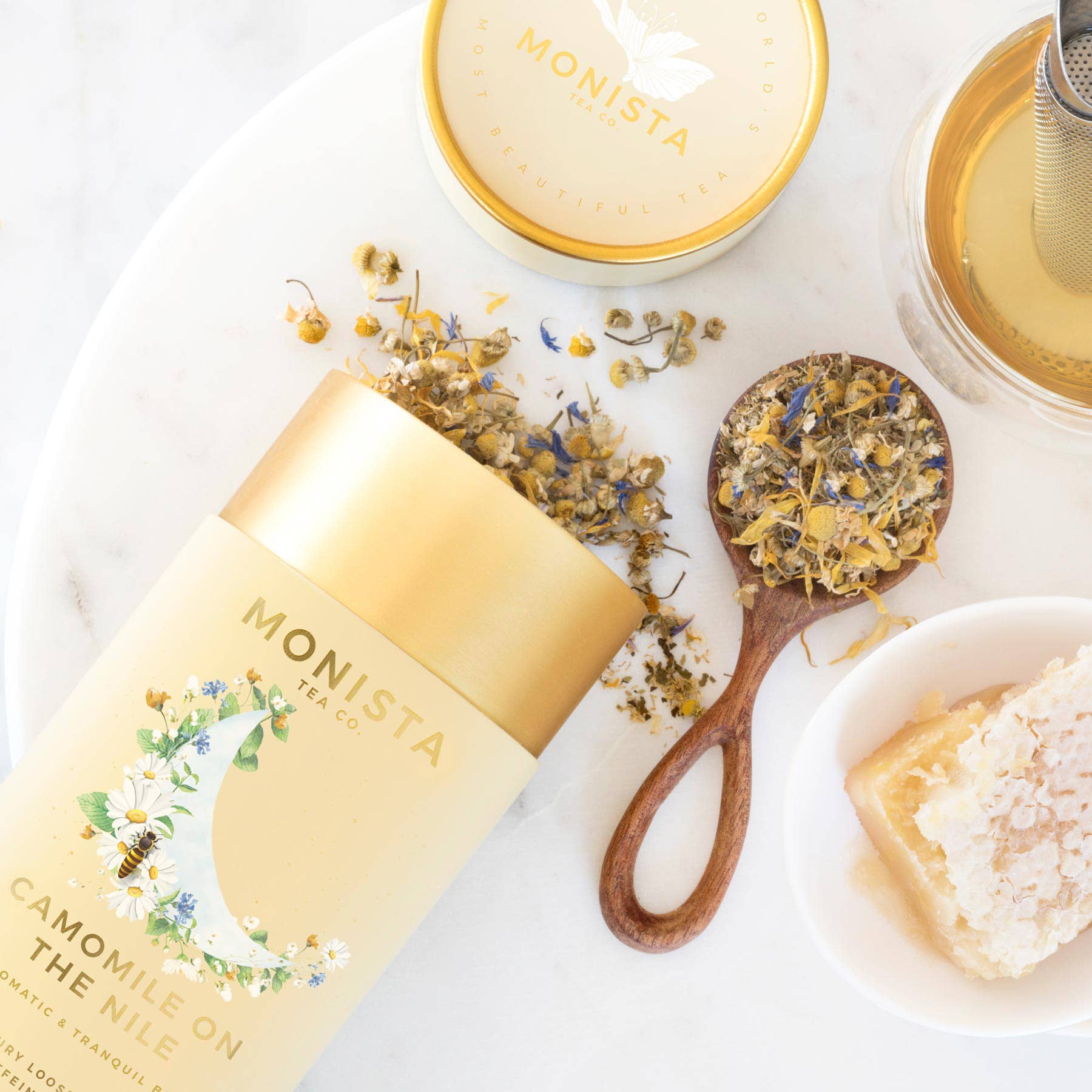 Monista Tea Co. - Wholesale Loose tea - Camomile on the Nile1