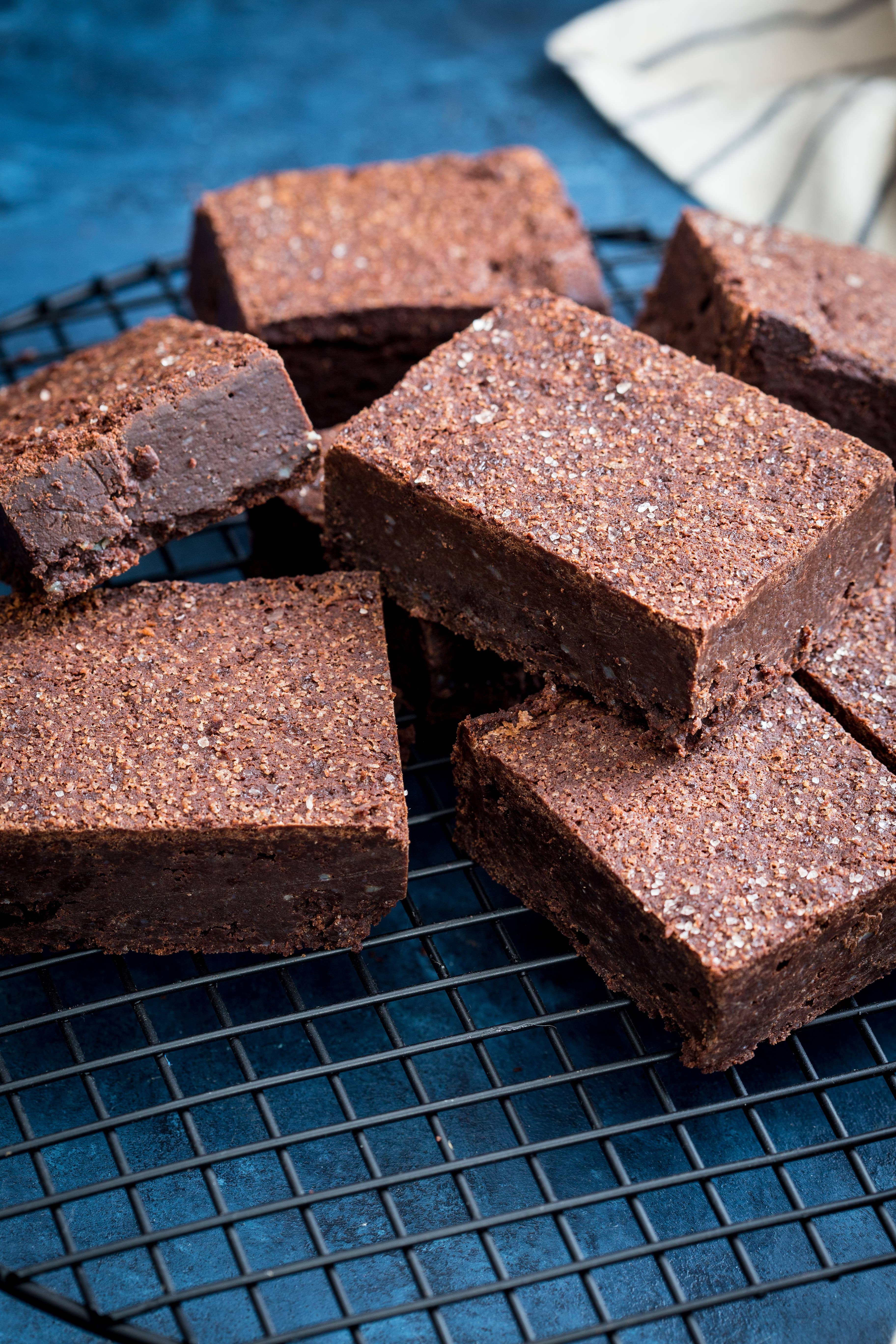 Little Red Kitchen Bake Shop - Vente Brownies - Brownies au sel de mer au chocolat noir3