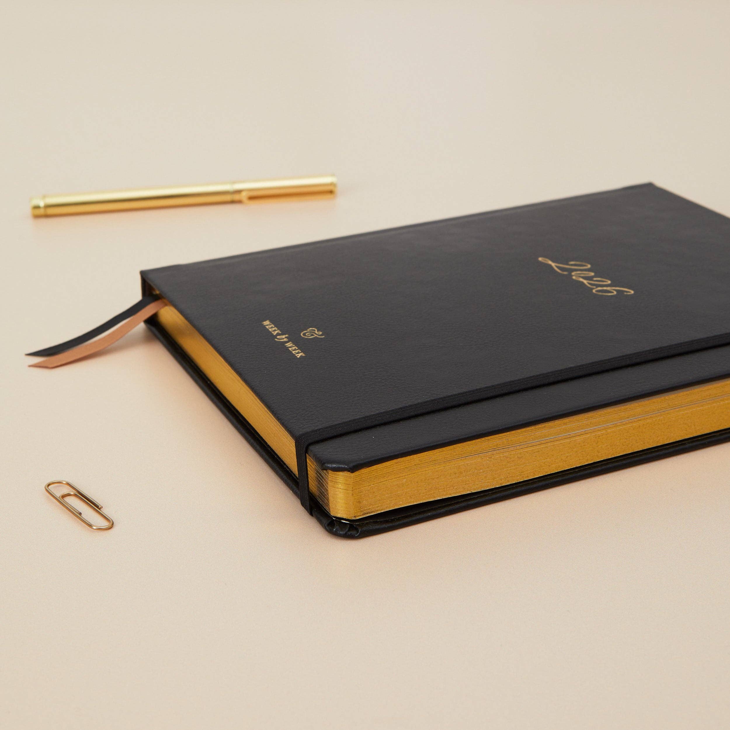 Blush And Gold - Wholesale Planner - 2026 Weekly Planner - Black1