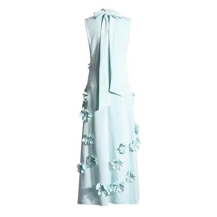Sanyao Fashion - Wholesale Dress - Women's - SY165 Handmade 3D Floral Dress - Autumn Elegance