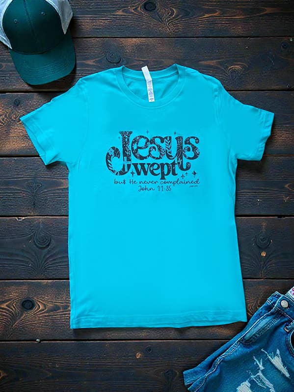 BC DTF JESUS WEPT TEES, T-SHIRTS, T-SHIRTS pour la vente par L&B Life